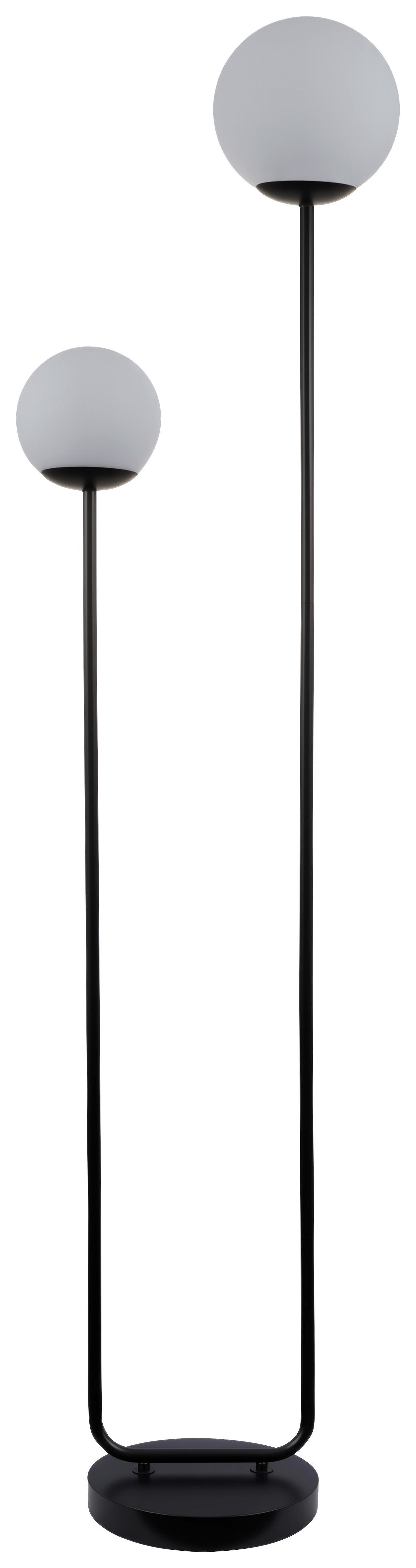 GOLVLAMPA SEHR - vit/svart, Modern, metall/glas (35/160cm) - Mömax
