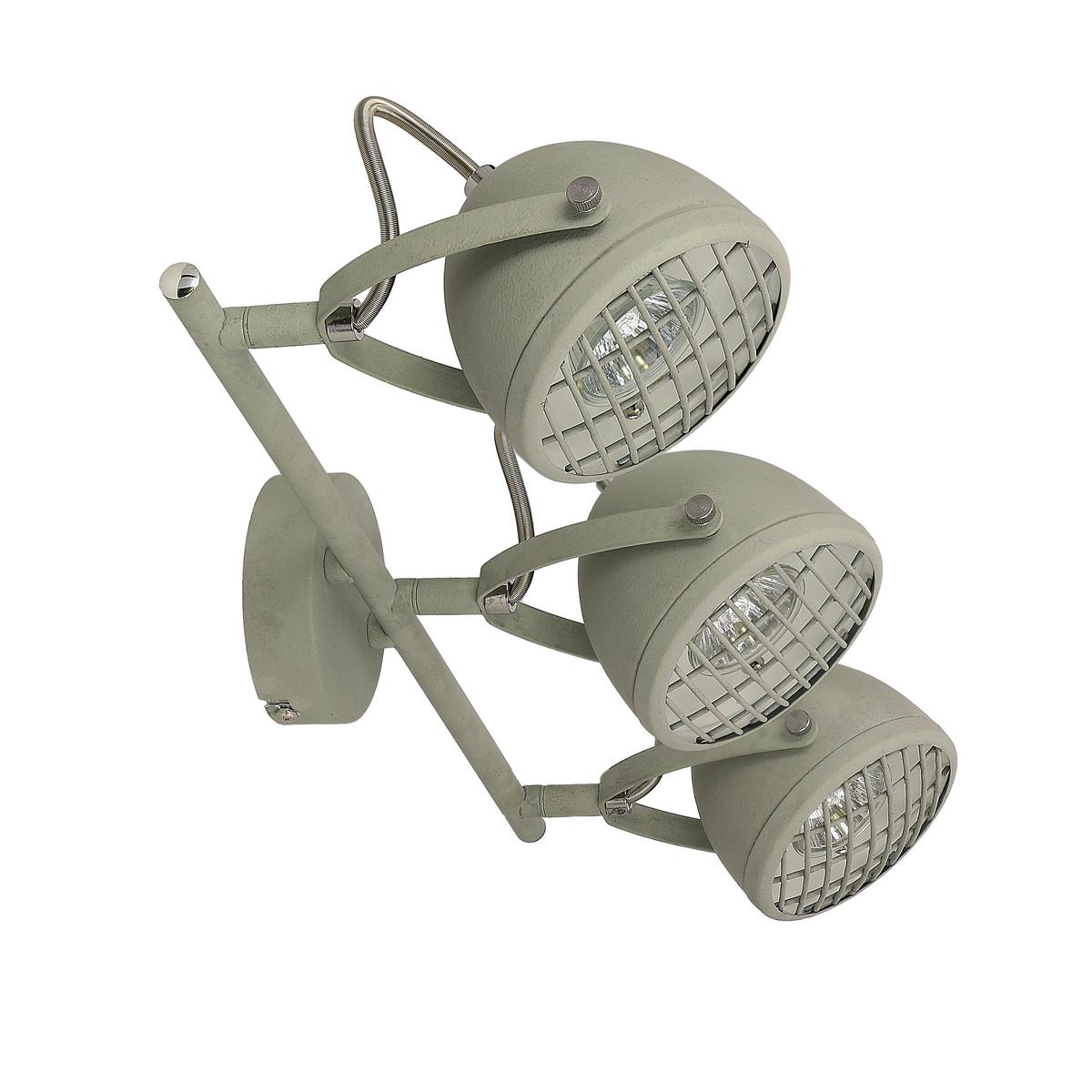 Reflektor Pent - svijetlo siva, Trend, metal (45/10/21cm)