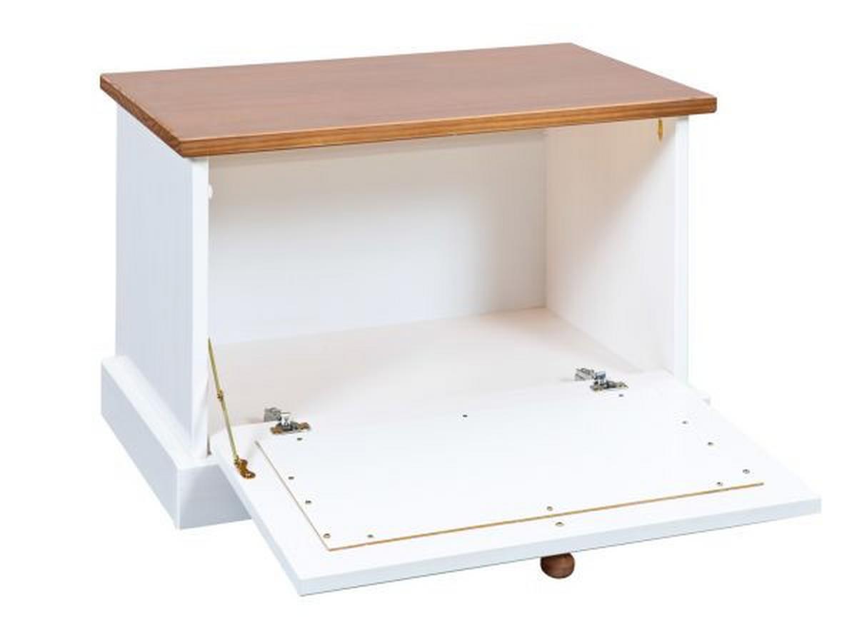 Garderobe "Westerland" , aus Kiefer - Braun/Kieferfarben, LIFESTYLE, Holz (64/41/37,5cm) - MID.YOU