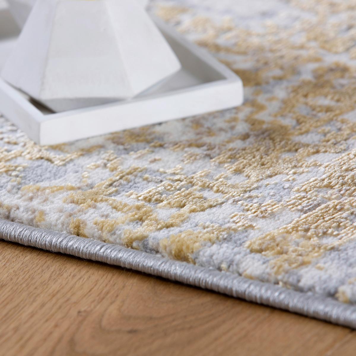 Webteppich My Salsa Gelb ca. 80x150cm - Gelb, Design, Textil (80/150cm) - Obsession