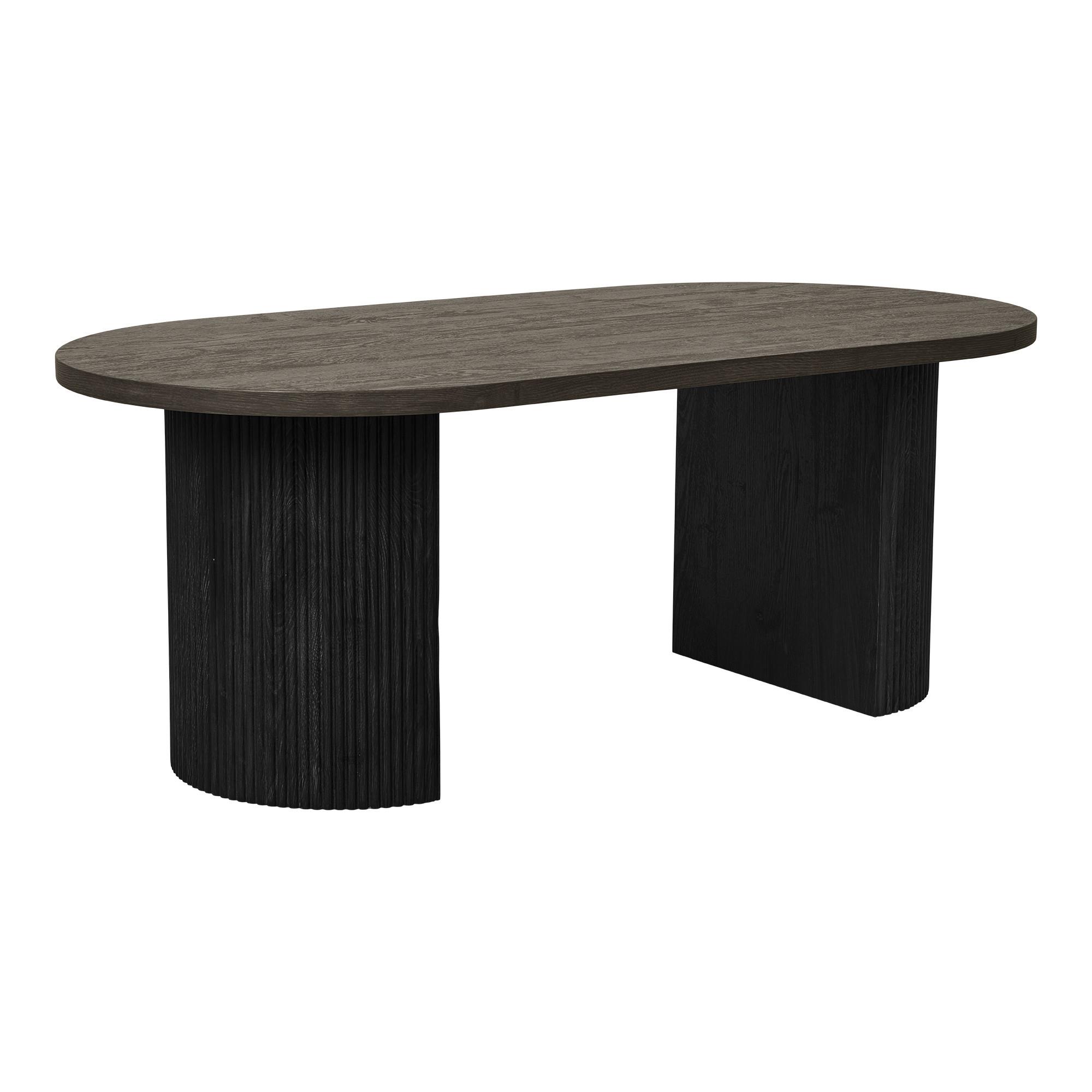 Couchtisch Boavista Dunkelbraun ca. 120x60x45 cm - Dunkelbraun/Naturfarben, Design, Holzwerkstoff (120/60/45cm) - MID.YOU