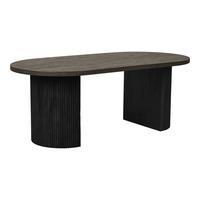 Couchtisch Boavista Dunkelbraun ca. 120x60x45 cm - Dunkelbraun/Naturfarben, Design, Holzwerkstoff (120/60/45cm) - MID.YOU