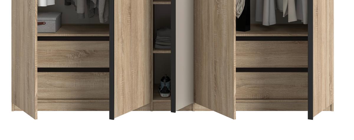 Schubkasteneinsatz OAKLAND ca.97x47x48cm Sonoma Eiche - Sonoma Eiche, MODERN, Holzwerkstoff (97/47/48cm) - MID.YOU