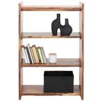 Regal in Akazienfarben - Akaziefarben, Natur, Holz (80/120/38cm) - Premium Living