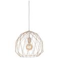 Hängeleuchte Luc max. 60 Watt - Goldfarben/Weiß, LIFESTYLE, Metall (40/137cm) - Mömax modern living Hängeleuchte Luc max. 60 Watt - Goldfarben/Weiß, LIFESTYLE, Metall (40/137cm) - Mömax modern living