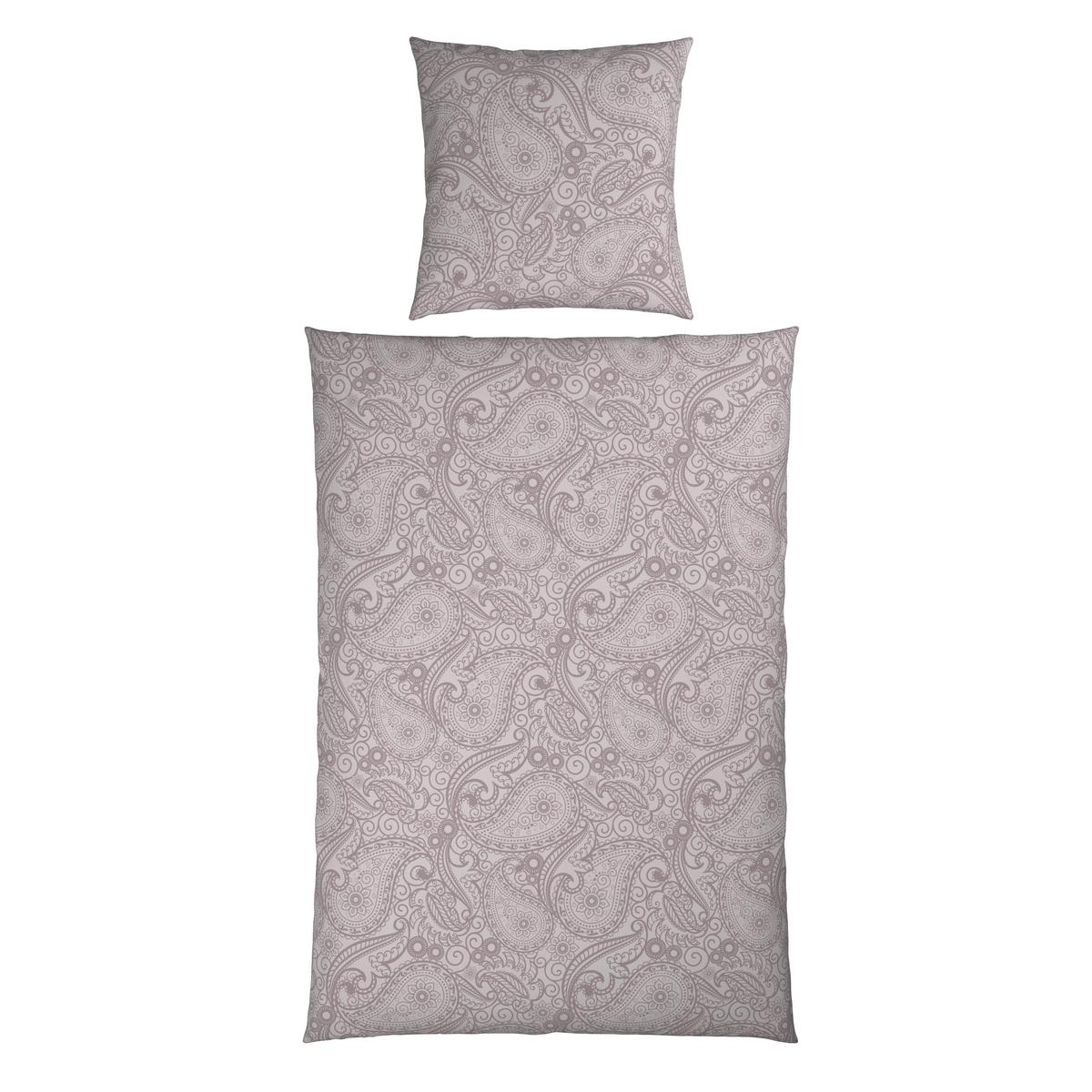 Bettwäsche Paisley Altrosa ca. 135x200cm - Altrosa, Textil (135/200cm) - Mömax