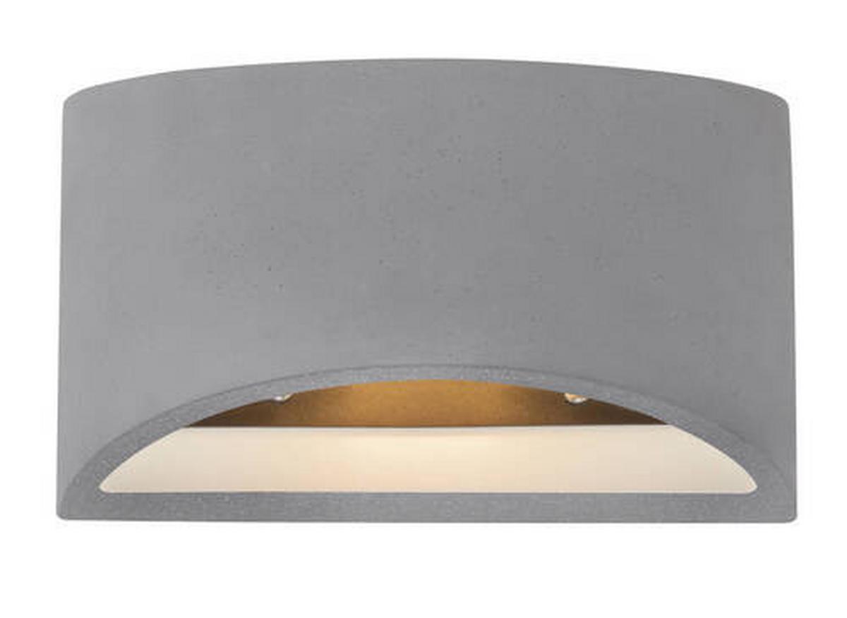 Stenska Svetilka Timo - siva, Design, kamen (20/8,8/12cm) - Globo