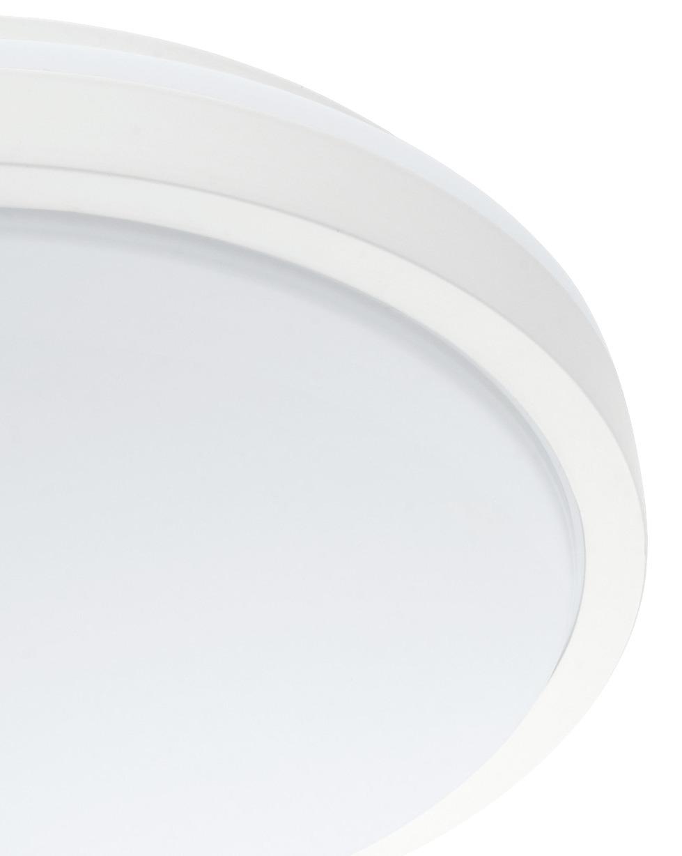 LED-Deckenleuchte max. 22 Watt "Competa 1" - Weiss, Modern, Kunststoff/Metall (24,5/5,5cm) - Eglo