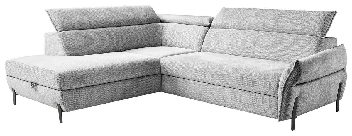 COLțAR ROMEO - gri, Modern, textil (207-212/76-95/257cm) - Modern Living