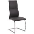 Schwingstuhl Grau/Chromfarben - Chromfarben/Grau, MODERN, Textil/Metall (42,5/103/56,5cm) - Modern Living Schwingstuhl Grau/Chromfarben - Chromfarben/Grau, MODERN, Textil/Metall (42,5/103/56,5cm) - Modern Living