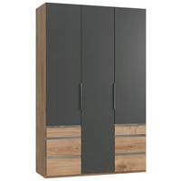 Ormar S Klasičnim Vratima Level 36 A - boje grafita/boje hrasta, Moderno, drvni materijal (150/236/58cm) - Modern Living