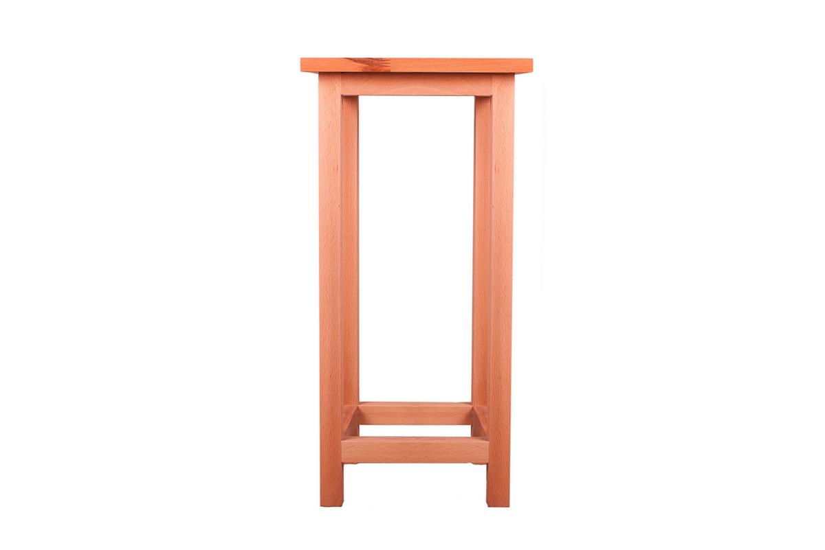 Hocker Marco ca. 30x30x60 cm Holz geölt - Kernbuche, Basics, Holz (30/60/30cm) - Gardenson