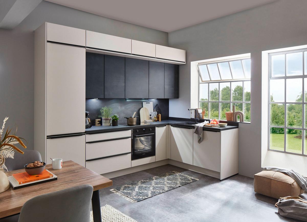 Kuhinjski Blok Las Vegas - črna, Moderno, leseni material - Nobilia