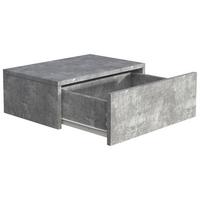 Nočna Omarica Usal M 45, Beton - siva, Moderno, leseni material (45/15/30cm) - MID.YOU
