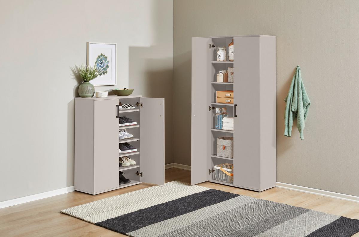 SZAFKA UNIWERSALNA ALEX - czarny/kaszmir, Konventionell, materiał drewnopochodny/tworzywo sztuczne (70/178,9/33,4cm) - Xora