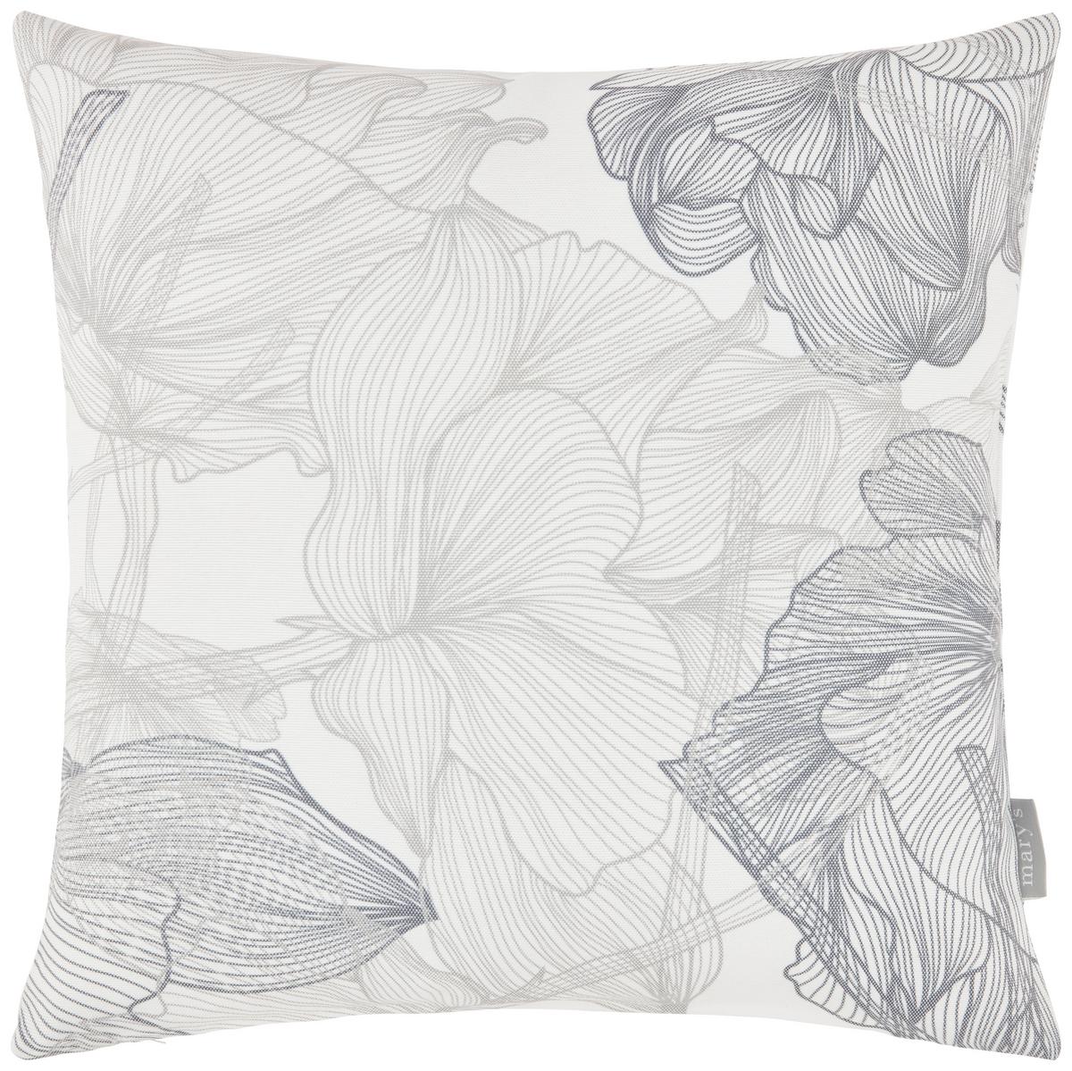 Párnahuzat Steffi 40/40cm - taupe/fehér, Lifestyle, textil (40/40cm) - Mary's