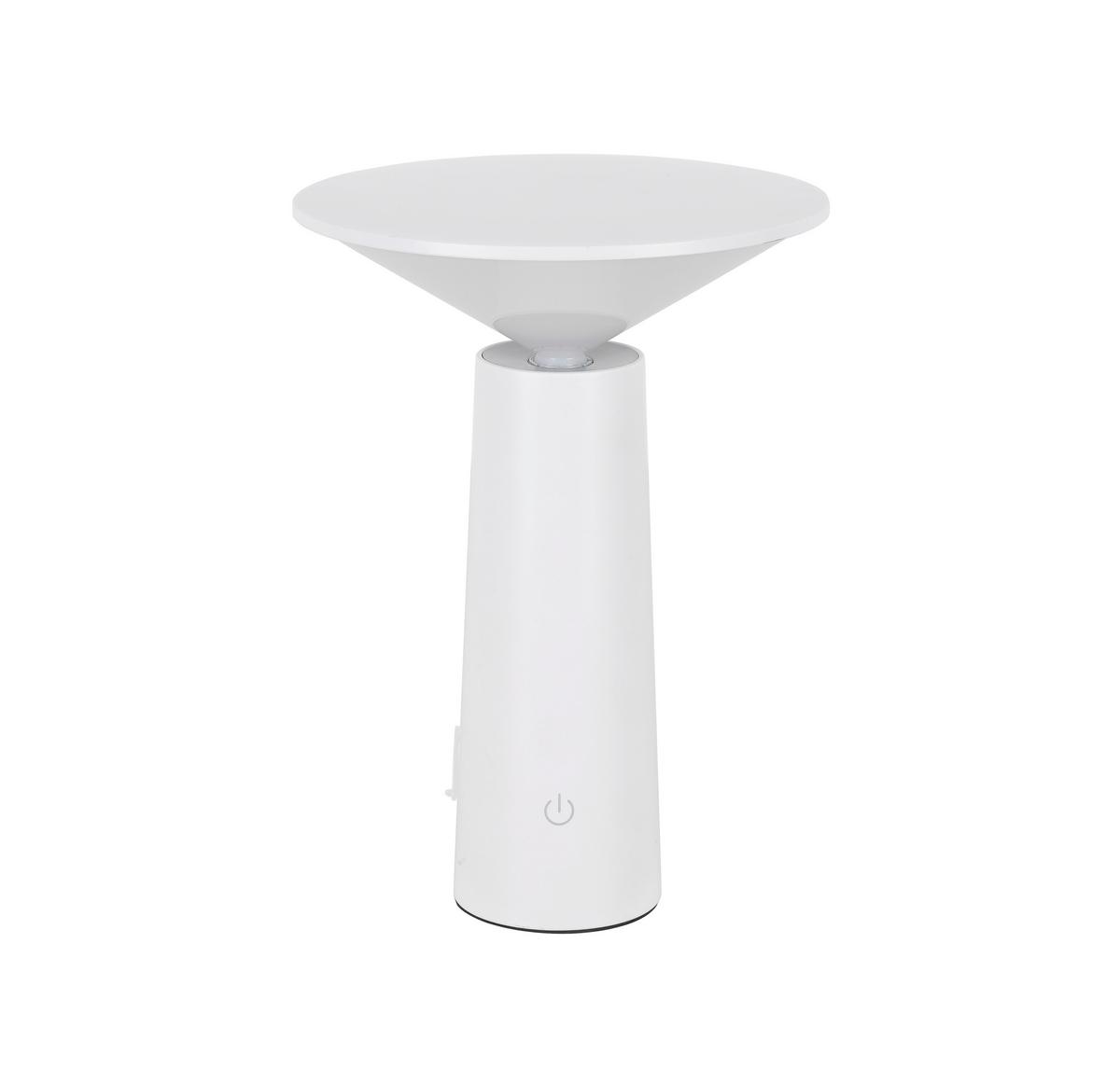 Zunanja Led-svetilka Kolim - bela, Romantika, umetna masa (14cm) - Modern Living