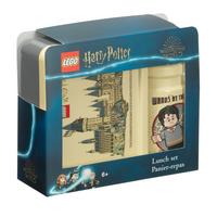 Lunchbox Lego - Hogwarts Champagner - Champagner/Rot, Konventionell, Kunststoff (20/17/7cm)