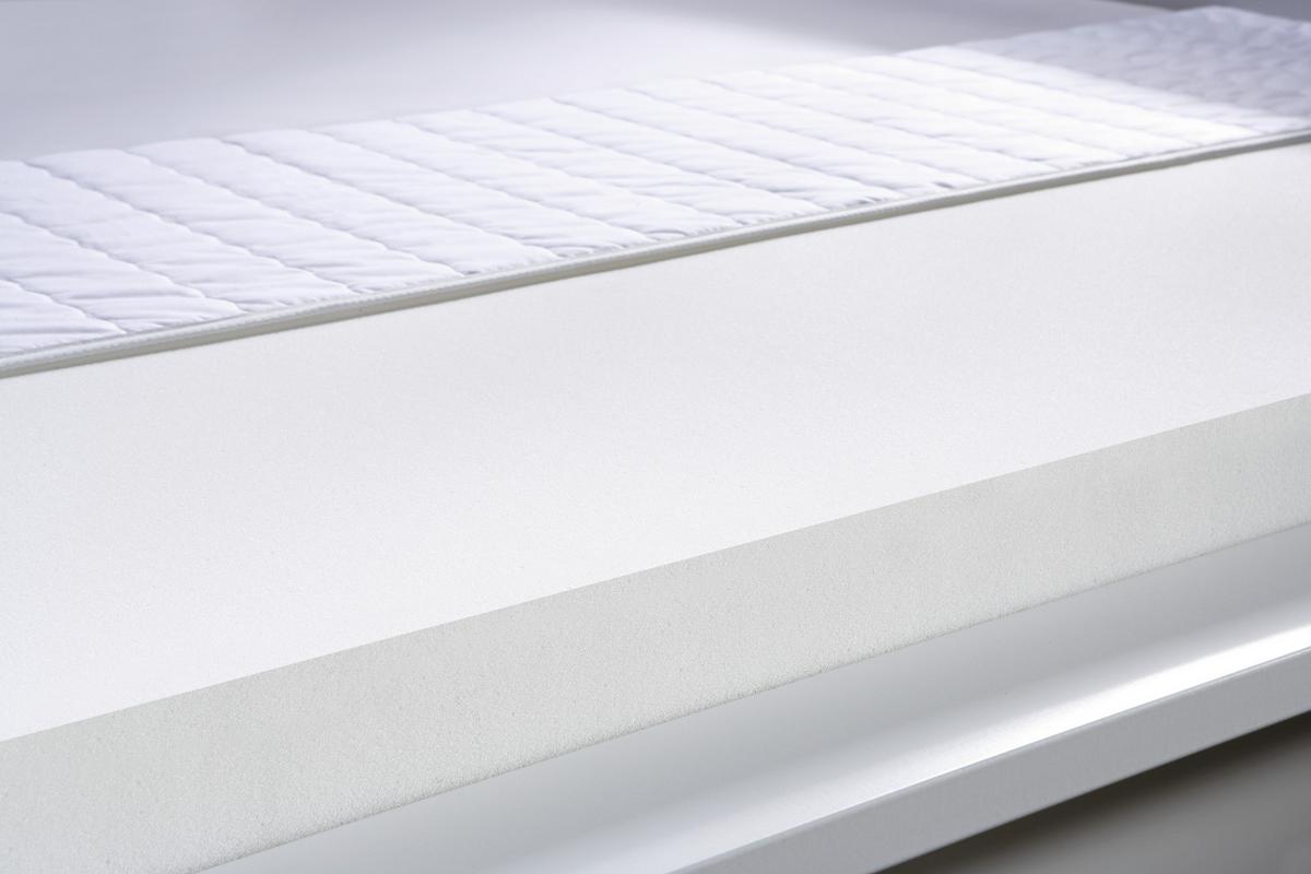 Matratze Living Soft H2 ca. 100x200cm - Weiß, Textil (100/200cm) - Based