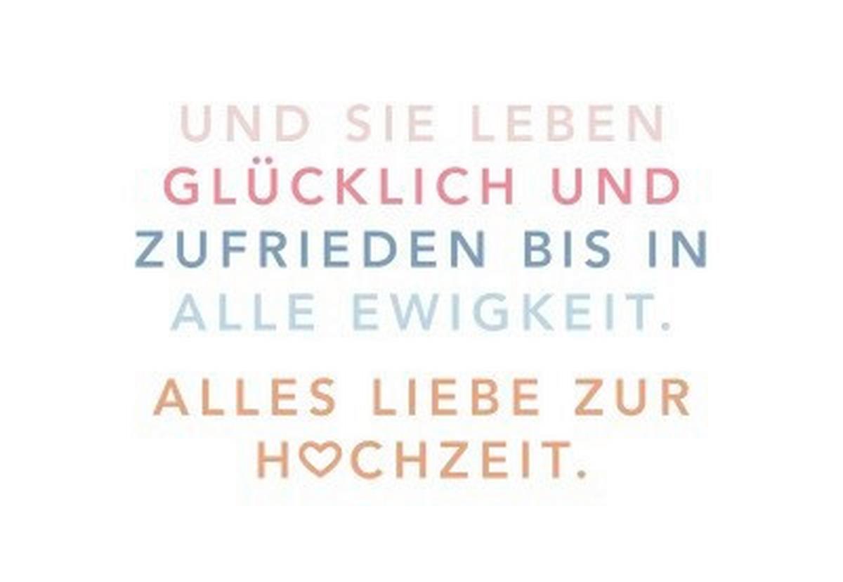 Glückwunschkarte Kupfergold Multicolor - Multicolor, KONVENTIONELL, Papier (24/17,5cm)