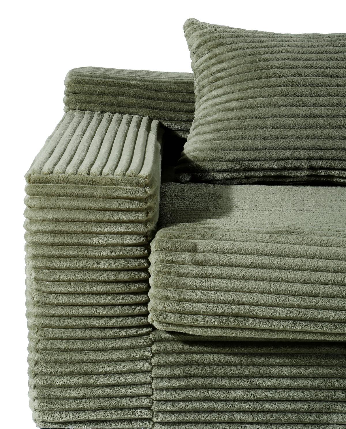 Dvosed Clea, Zelena - zelena, Design, tekstil (203/60/100cm) - P & B