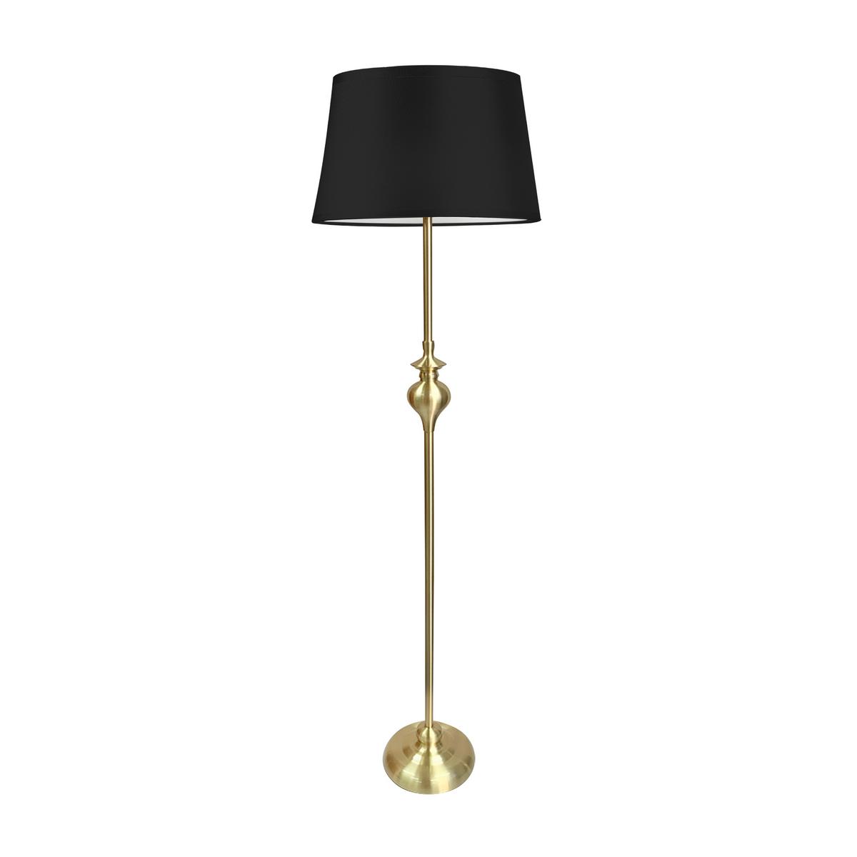 Podna Svjetiljka Prima - crna, Konvencionalno, metal (35/35/135cm)