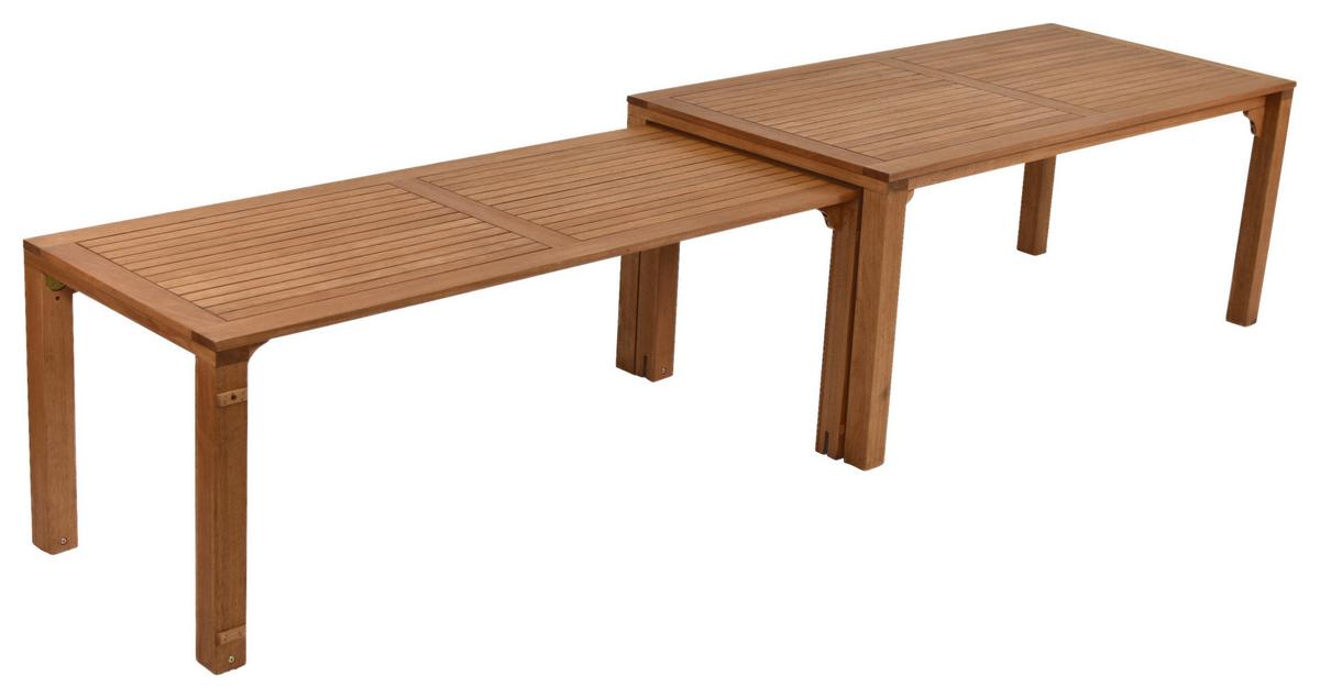 Vrtna Miza Flex, 185x90x76cm, Masivno - rjava, Konvencionalno, les (185/90/76cm) - Gardenson