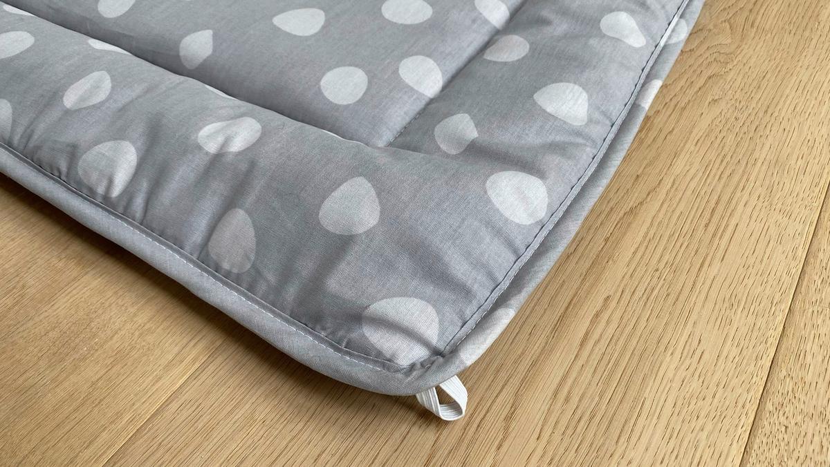 KOJEC NA KÓŁKACH BABYDAN OLAF RECTANGLE - biały, Basics, metal (102/70,5cm) - Baby Dan