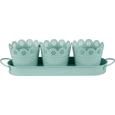 Pflanzentopf Vicky in Weiß - Weiß, Metall (30/9/11cm) - MÖMAX modern living