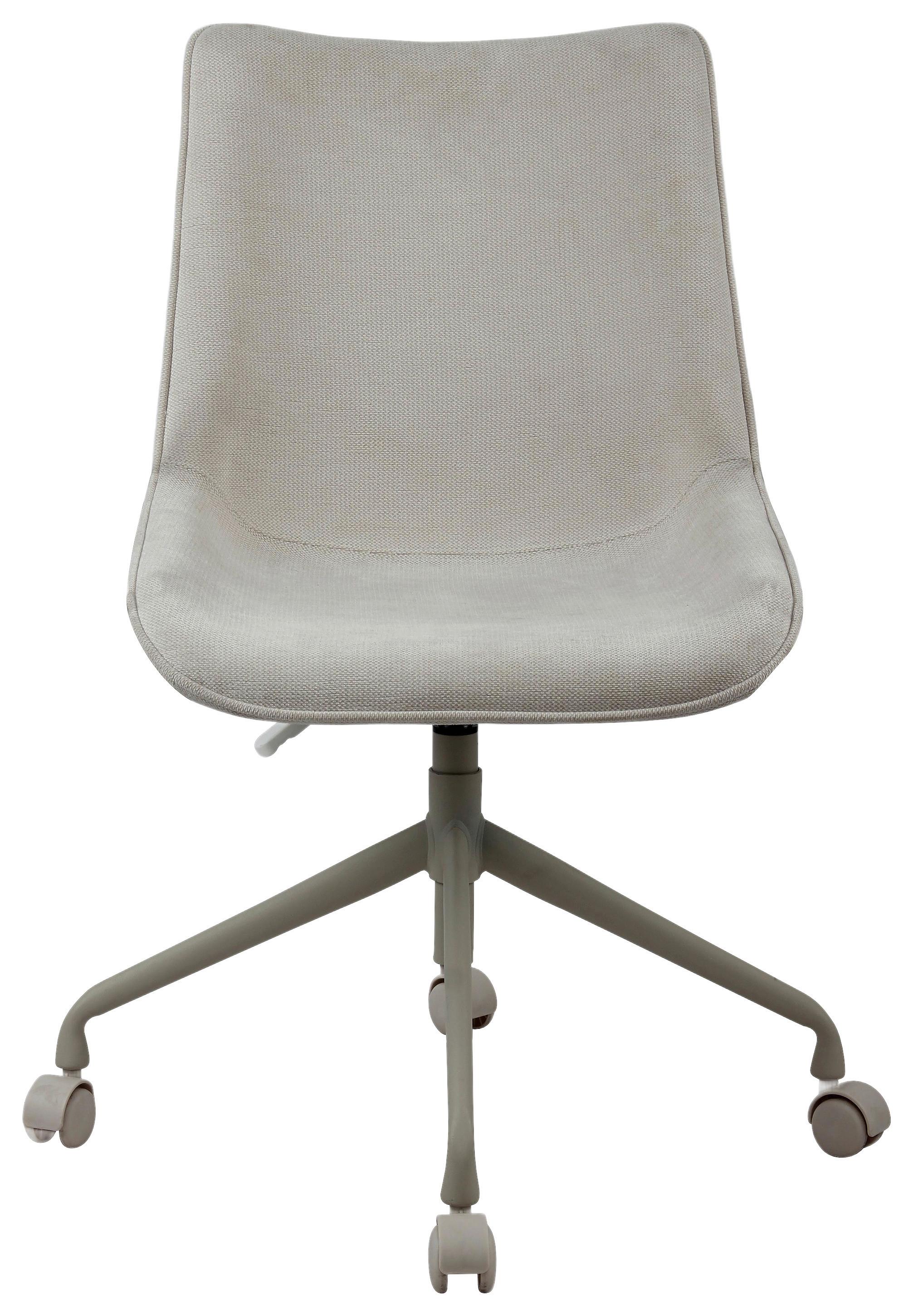 SNURRSTOL LOUIS - beige, Modern, metall/textil (53/90-100/63cm) - Mömax