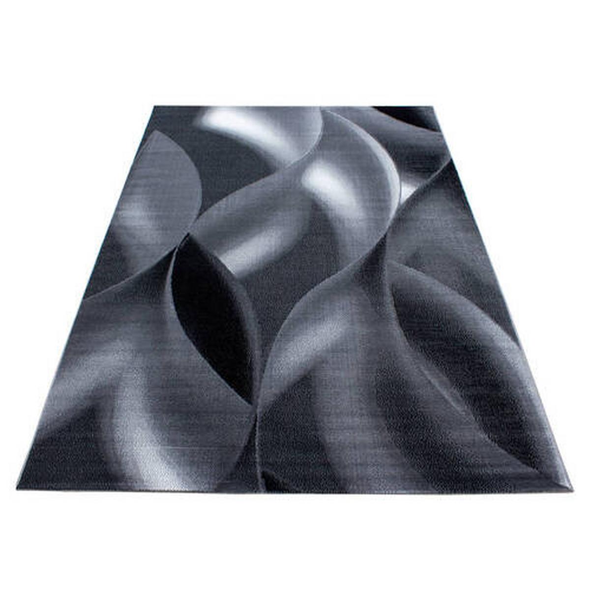 Tkana Preproga Plus, Črna, 280x370cm - črna, Basics, tekstil (280/370cm) - Novel