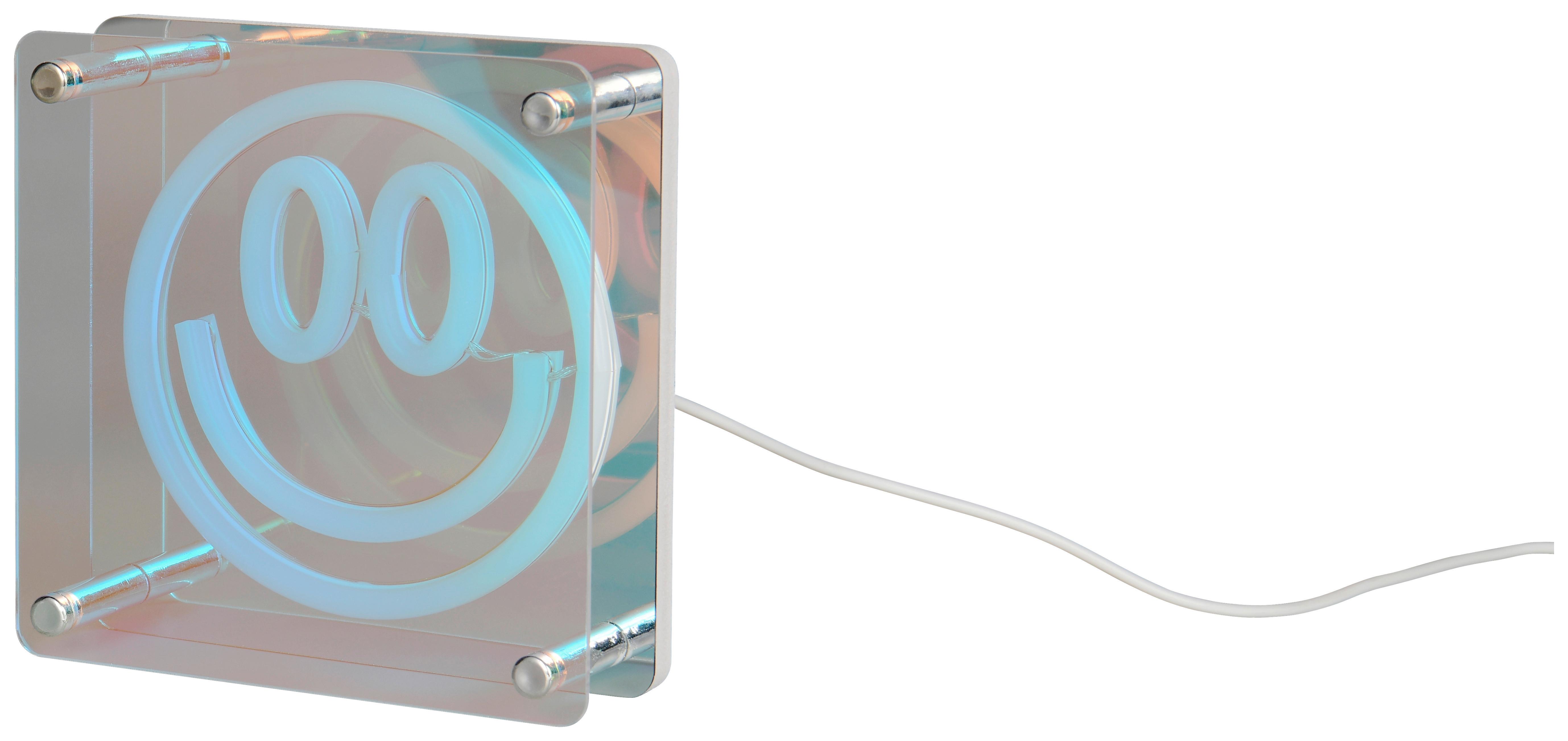 LED-DEKORATIONSLAMPA HELGA - transparent, Modern, metall/plast (14,5/14,5/5cm) - Mömax