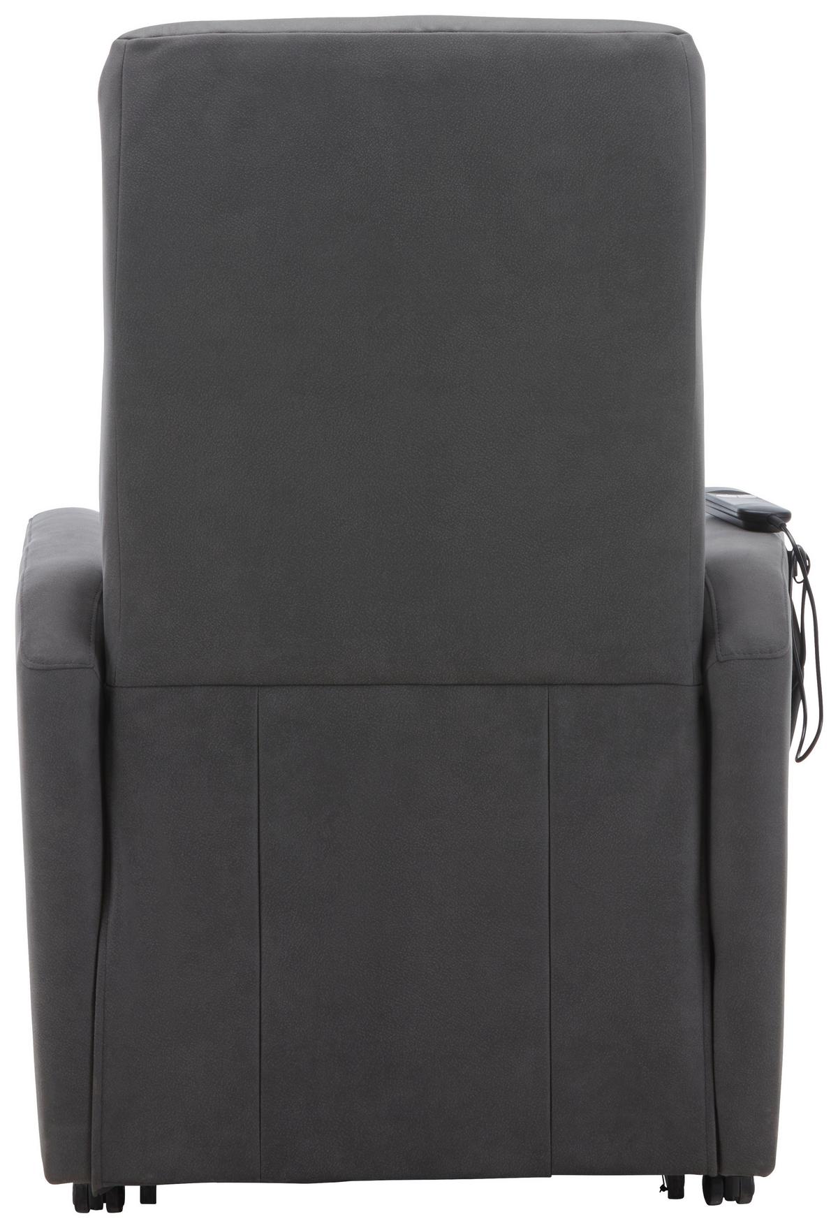 Relaxsessel Times in Graphitfarben - Graphitfarben, Modern, Textil (76/110/80cm) - Premium Living