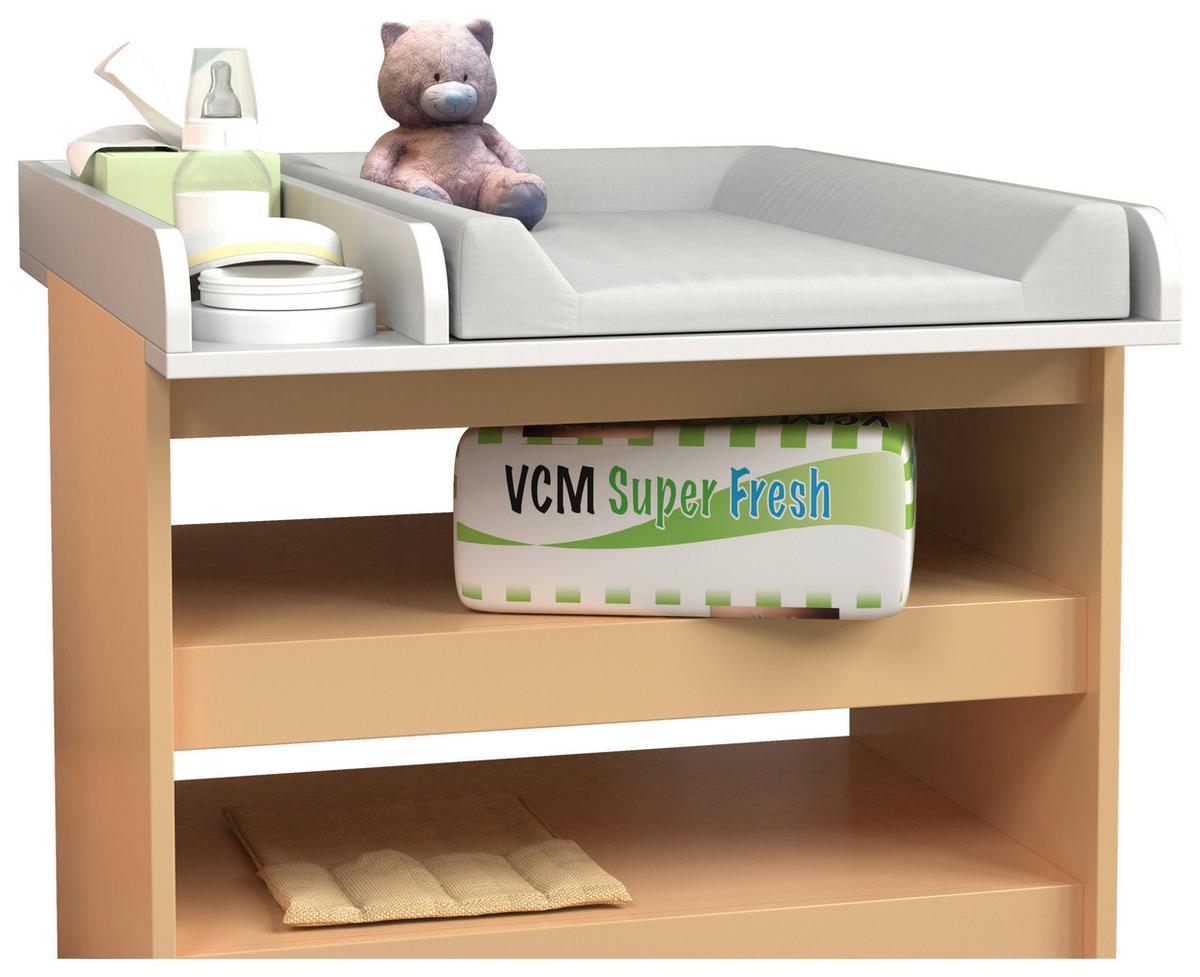 Wickelaufsatz Malira M ca. 65x7x73 cm Weiß - Weiß, Basics, Holzwerkstoff (65/7/73cm) - MID.YOU