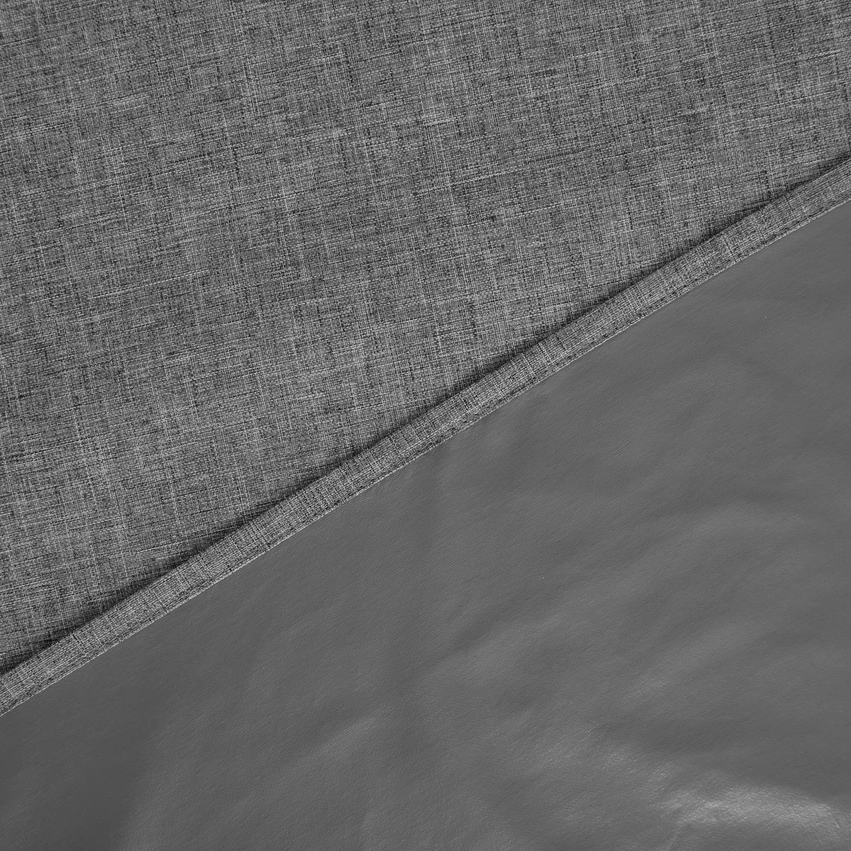 ZASŁONA GOTOWA 0174492 DAN ANTHRAZIT - antracytowy, Basics, tkanina (140/280cm)