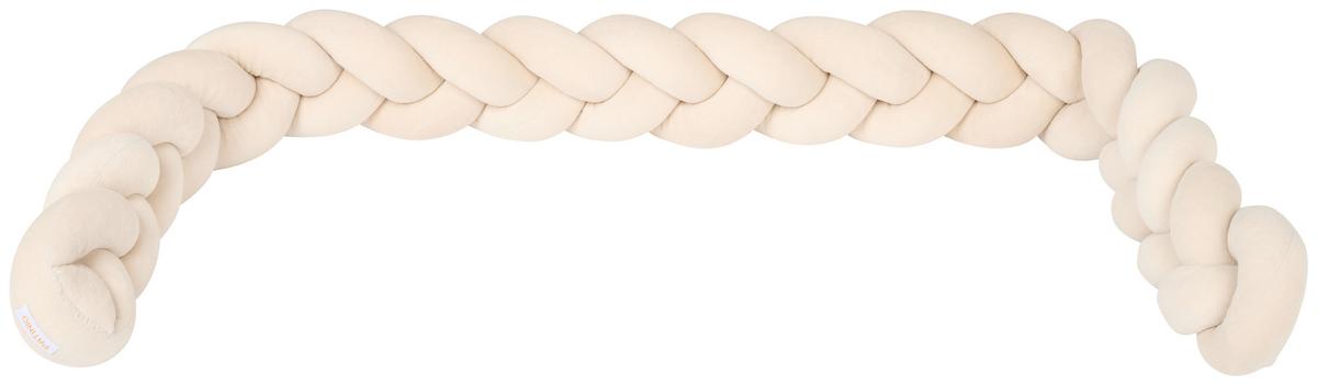 OCHRANIACZ DO ŁÓŻECZKA TRENDY - beżowy, Basics, tkanina (200cm) - Patinio