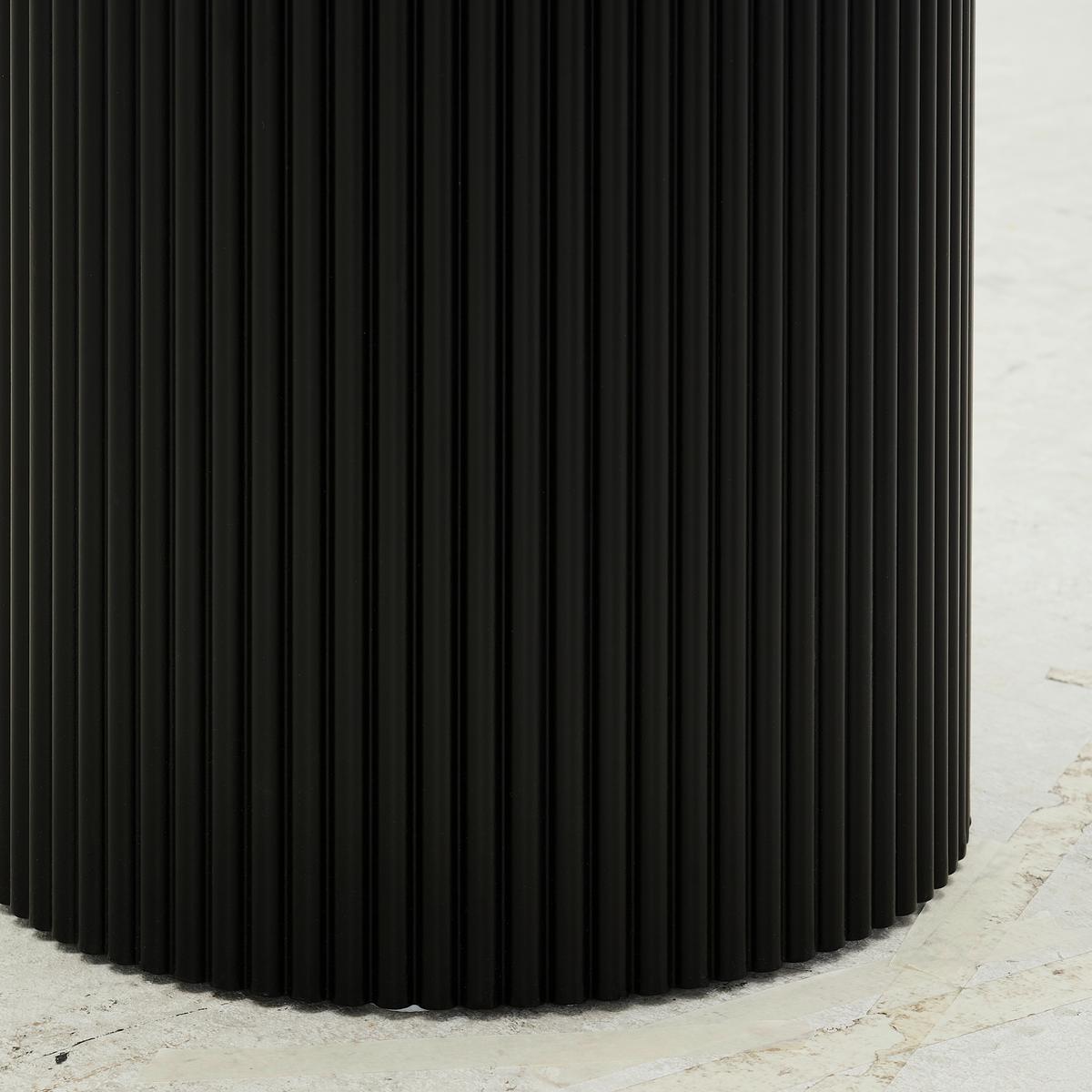 STOLIK BOCZNY WIM - czarny, Design, materiał drewnopochodny (40/40/41cm) - Xora
