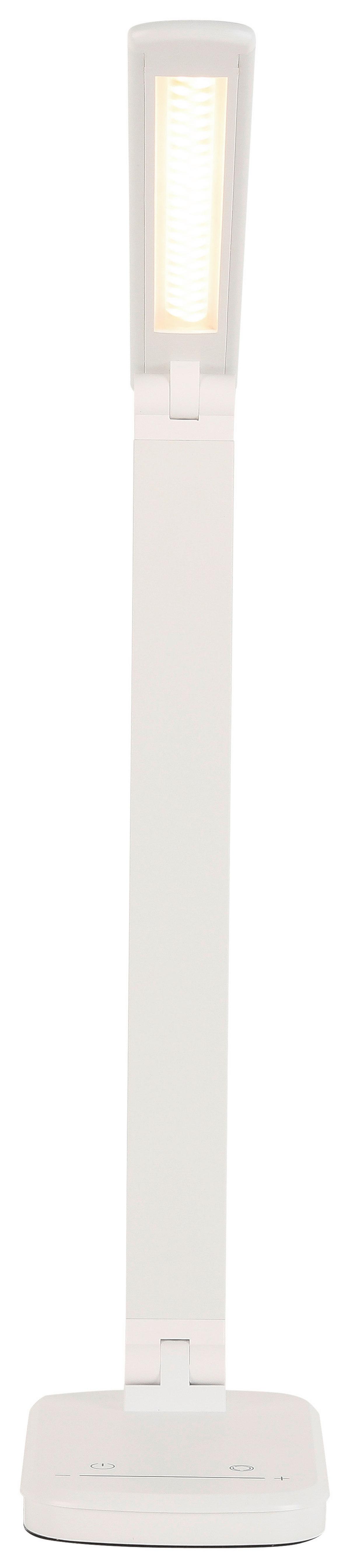 Namizna Led-svetilka Tomi - bela, Moderno, kovina/umetna masa (38,5/10,2/35,9cm) - Mömax