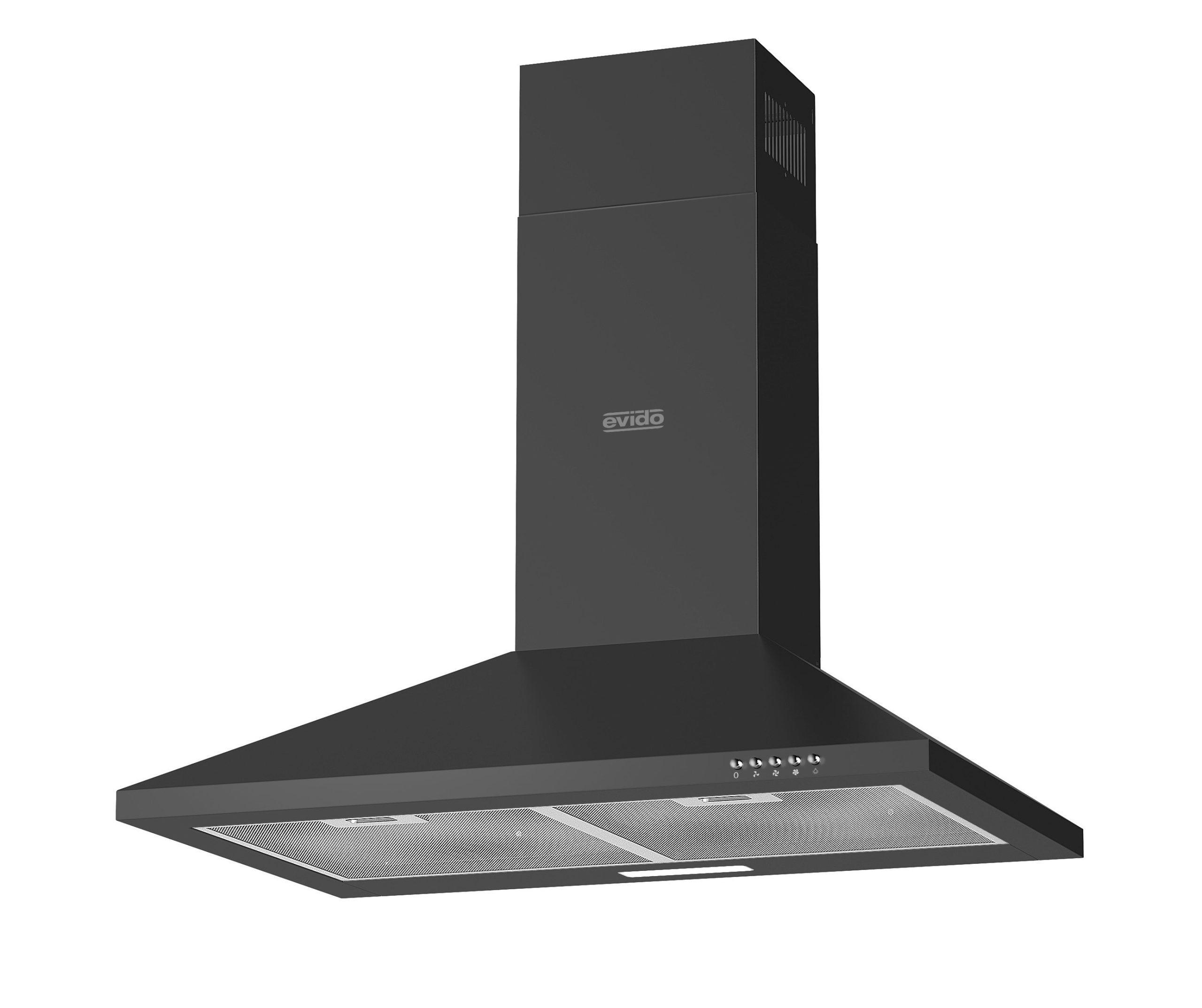 Kürtős Páraelszívó Evido Tricol 60b Chw6bb.1 - fekete, Konventionell (60cm)