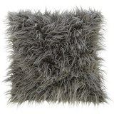 Fellkissen Svea ca.45x45cm - Hellgrau, Textil (45/45cm) - Mömax modern living