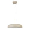 LED-HÄNGLAMPA MIKE - vit/sandfärgad, Modern, metall/plast (40/40/130cm) - Mömax