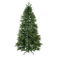 Weihnachtsbaum Roswell Grün H: ca. 210cm - Grün, Basics, Kunststoff (122/210cm)