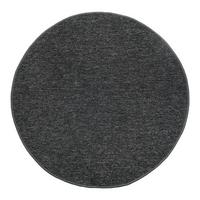 Flachwebeteppich Alex 1 in Anthrazit Ø ca. 80cm - Anthrazit, KONVENTIONELL, Textil (80cm) - Modern Living