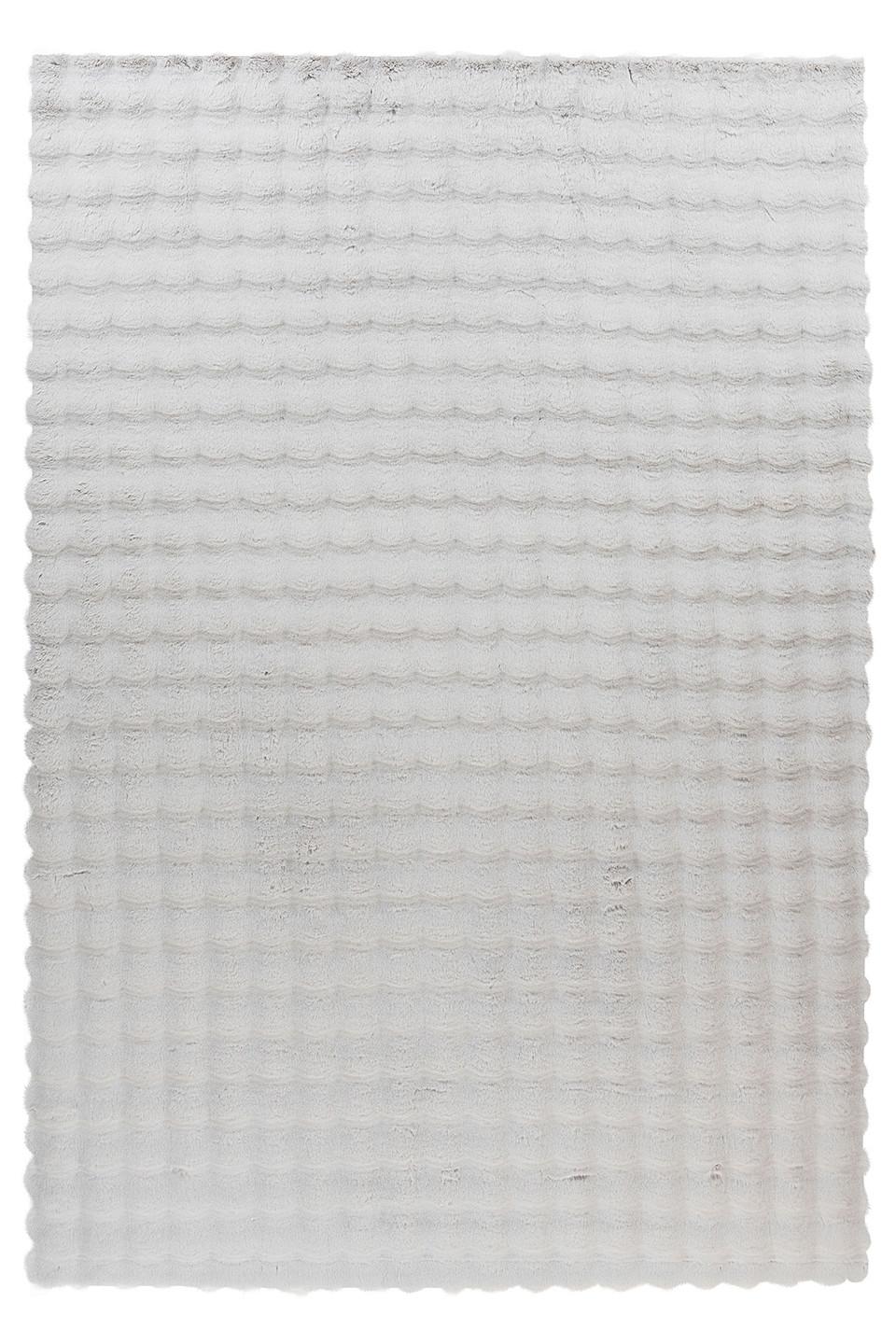 Hochflorteppich Hailey 125 Grau 200 X 290 Cm - Grau, Design, Textil (200/290cm) - Kayoom