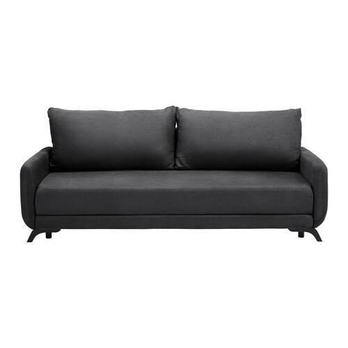Trosjed Na Razvlačenje Oliver - boje bagrema/crna, Moderno, drvo/tekstil (220/74/93cm) - Bessagi Home