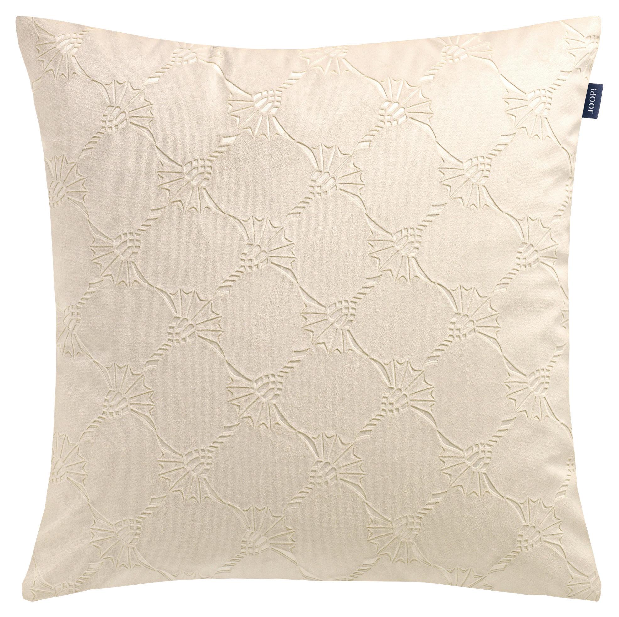POSZWA NA PODUSZKĘ J-IMPRESS - kolor naturalny, Konventionell, tkanina (45/45cm) - Joop!