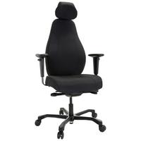 Pisarniški Stol Resistio Xxl, Črna - črna, Moderno, kovina/umetna masa (72/121/60cm) - MID.YOU