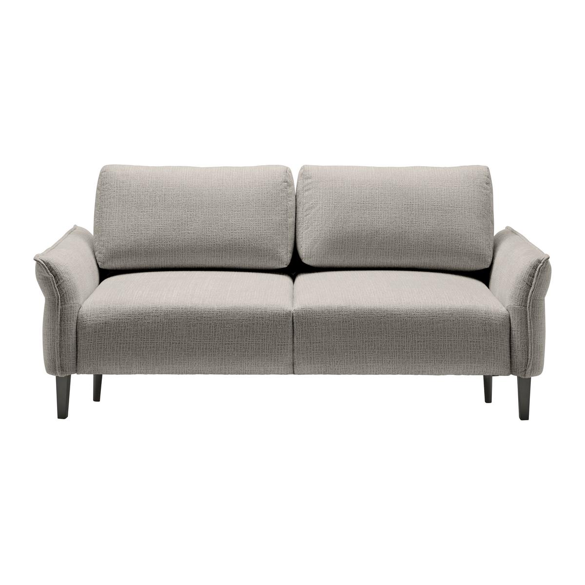 CANAPEA CU 3 LOCURI CUSTOM - gri închis/crem, Modern, textil (183/85/92cm) - Mömax