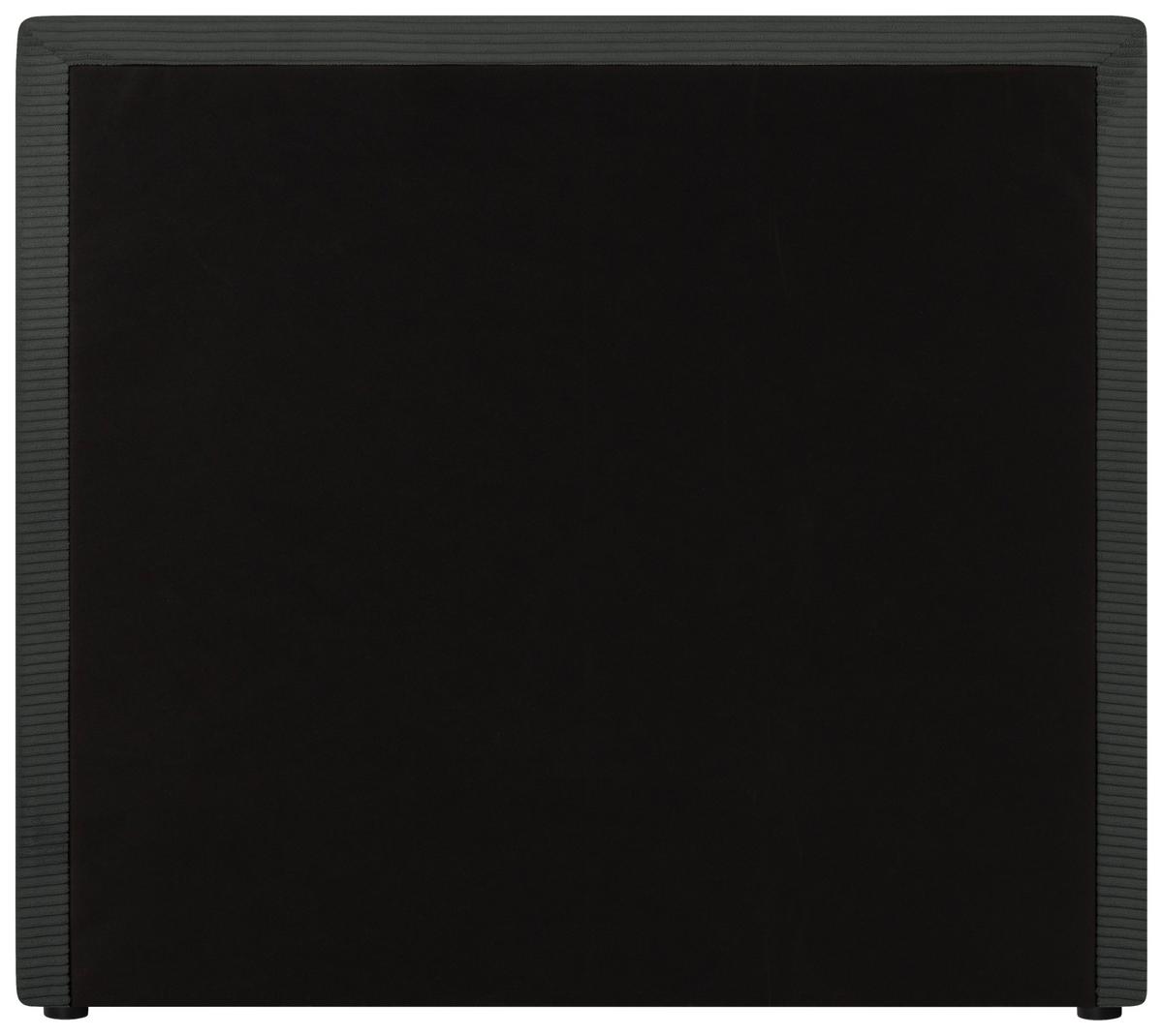 Boxbett Boxy Anthrazit ca. 100x200cm - Anthrazit, KONVENTIONELL, Textil (100/200cm) - Based