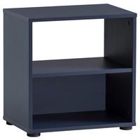 Regal Kent ca.48,5x50,1x33,2 cm Blau - Blau/Schwarz, Holzwerkstoff/Kunststoff (48,5/50,1/33,2cm) - MID.YOU